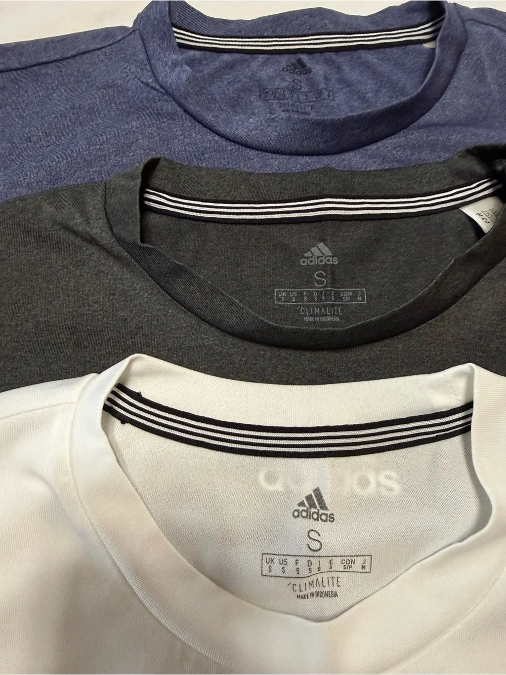 adidas set of 3 Sleeveless Performance Tanks